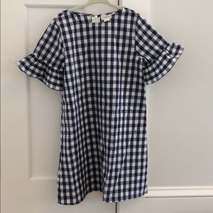 NWOT Crewcuts adorable blue gingham dress